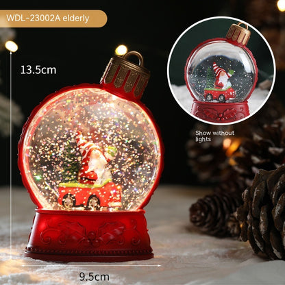 Battery LED Christmas Flame Light Ornament (photo 7)