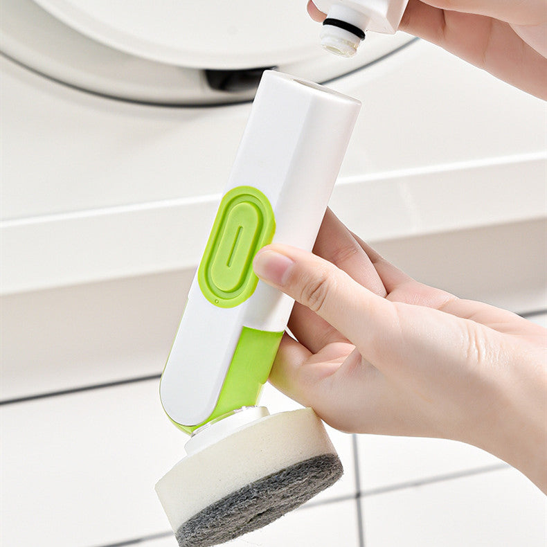 Soap-Dispensing Long-Handle Dish Brush (photo 7)