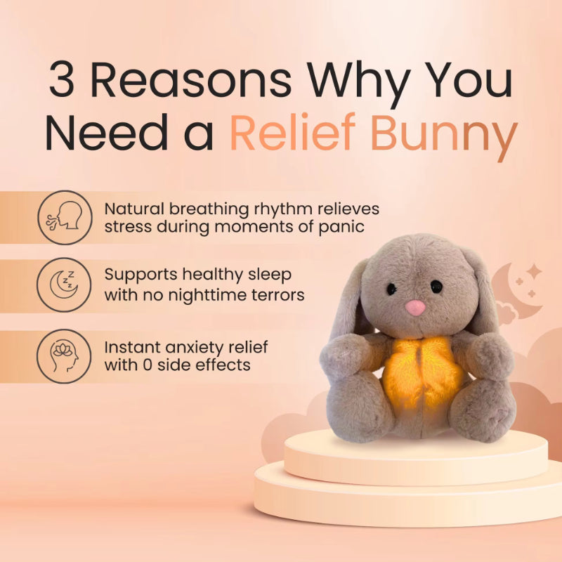 Breathing Plush Sensory Toy with Music and Light (photo 4)
