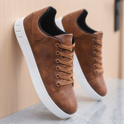Men's Lace-Up Casual Flat Shoes (photo 7)