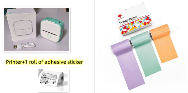 Mini Bluetooth Thermal Pocket Printer (photo 134)