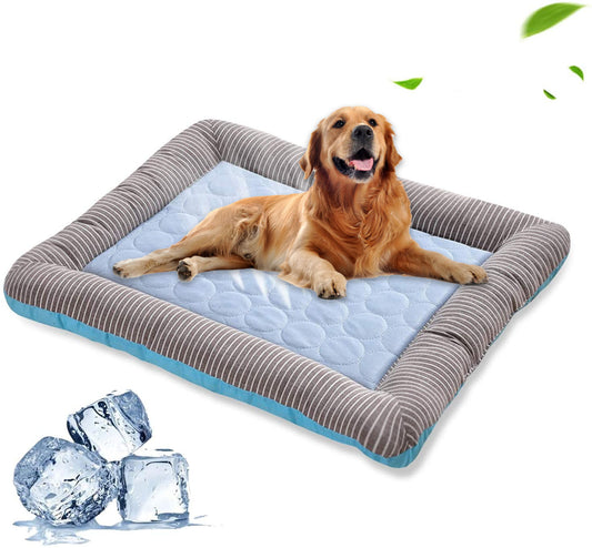 Ice Silk Pet Cooling Pad for Dogs and Cats