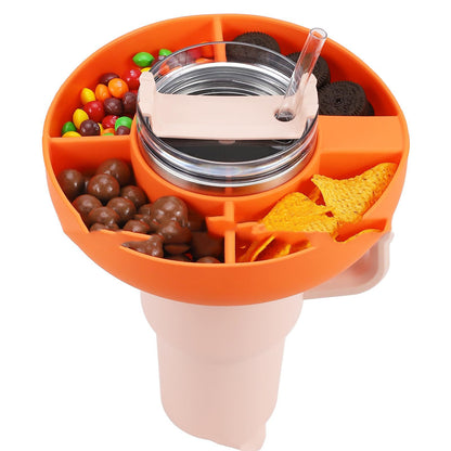 Silicone 4-Compartment Snack Ring for 40 oz Tumblers (photo 6)