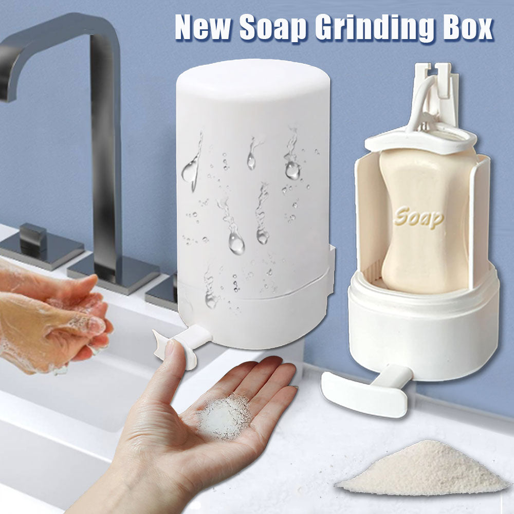 Wall-Mounted Soap Grinder Dispenser Box