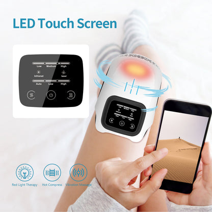 Rechargeable Heated Knee Massager with Vibration (photo 6)