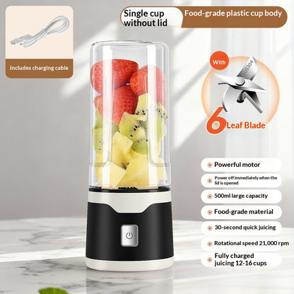 Rechargeable Portable Blender Cup, Single or Double Cup (photo 15)