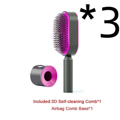 Self-Cleaning Air Cushion Hair Brush (photo 27)