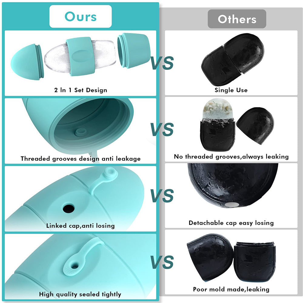 Silicone Face Ice Roller Mold (photo 6)
