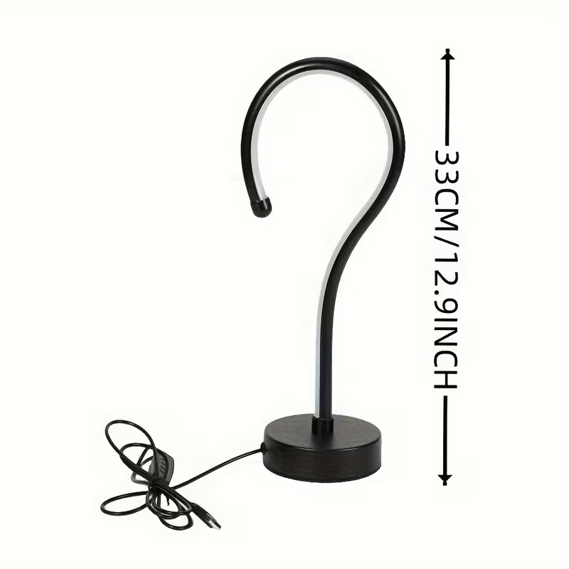 Question Mark Table Lamp, USB, 3 Color Temperatures (photo 8)