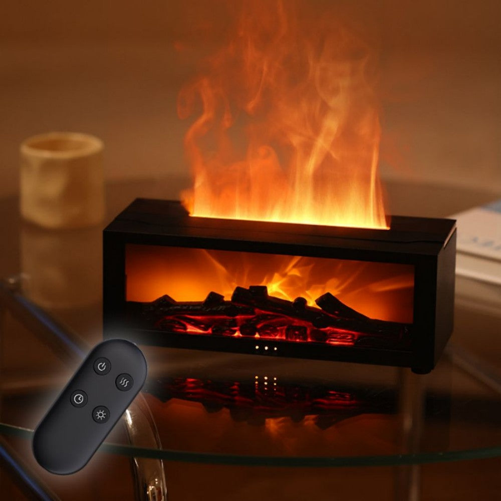 Flame Effect Aroma Diffuser with Remote (photo 4)