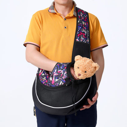 Pet Sling Carrier Crossbody Bag (photo 7)