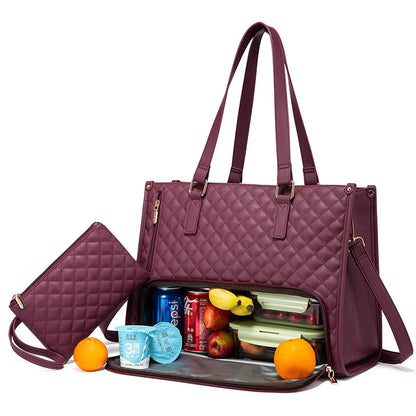 Insulated Lunch Tote and Laptop Bag (photo 7)