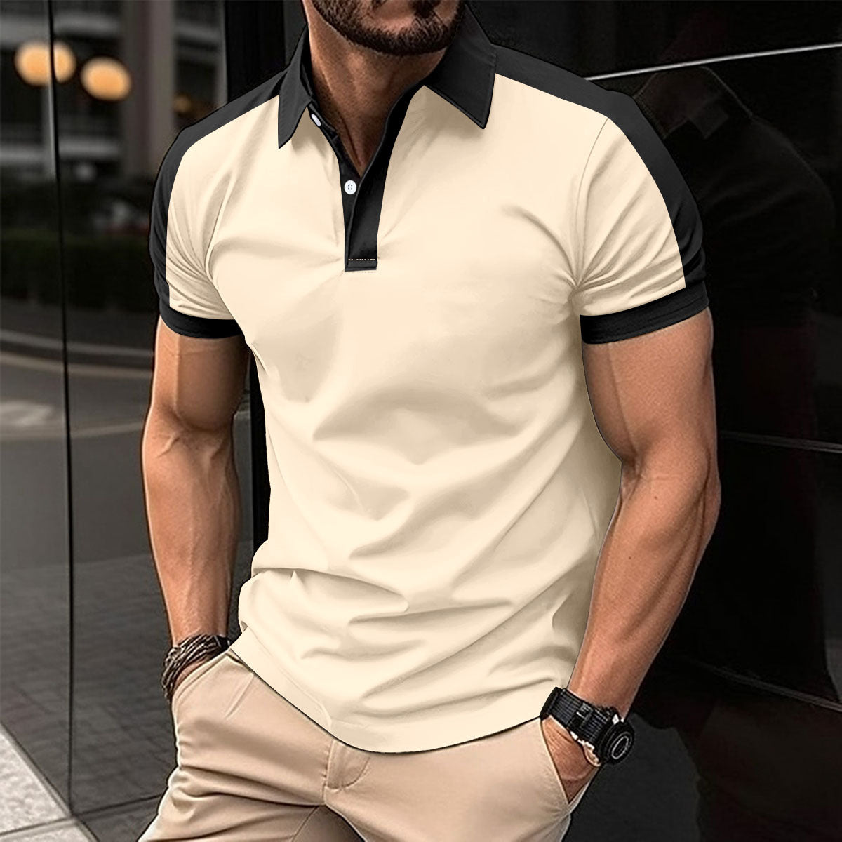 Men's Short-Sleeve Polo Shirt (photo 2)