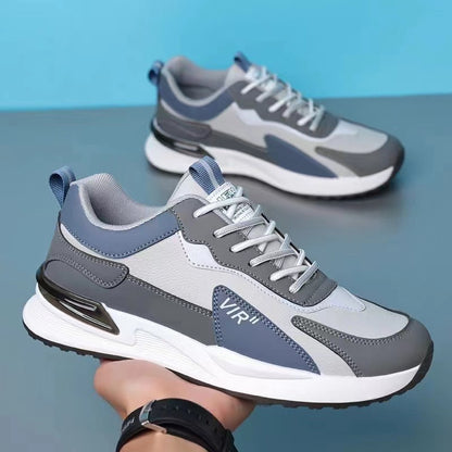 Men's Colorblock Mesh Lace-Up Sneakers (photo 2)