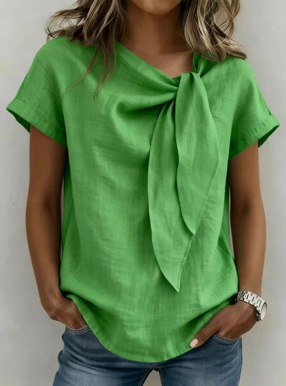 Women's Short-Sleeve Loose Casual T-Shirt (photo 9)
