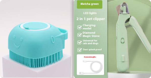 2-in-1 Pet Nail Clipper and Grinder with LED Light (photo 27)