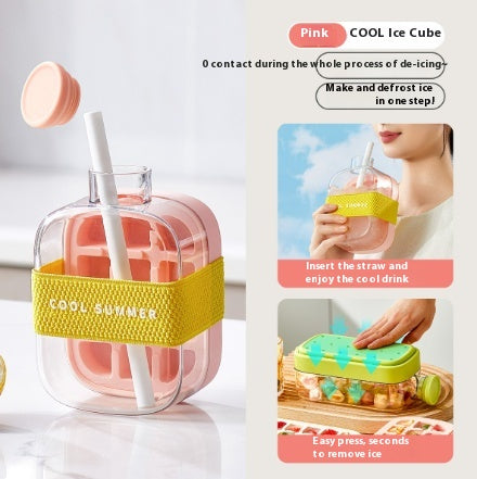 Quick Ice Cup Mold with Straw, 500 or 800 ml (photo 14)