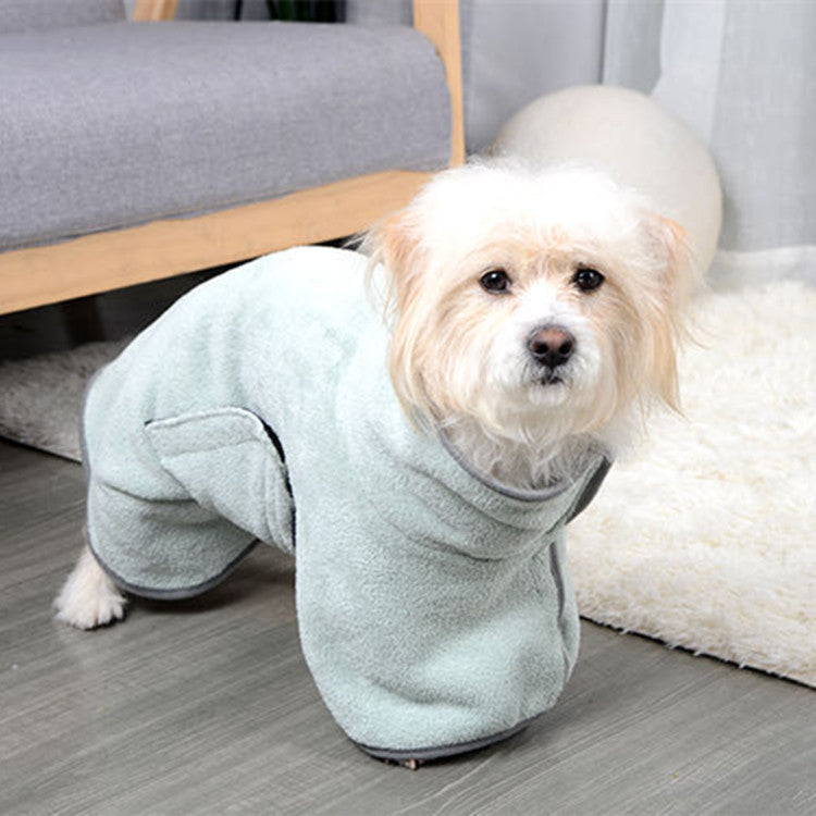 Microfiber Pet Bathrobe Towel (photo 7)
