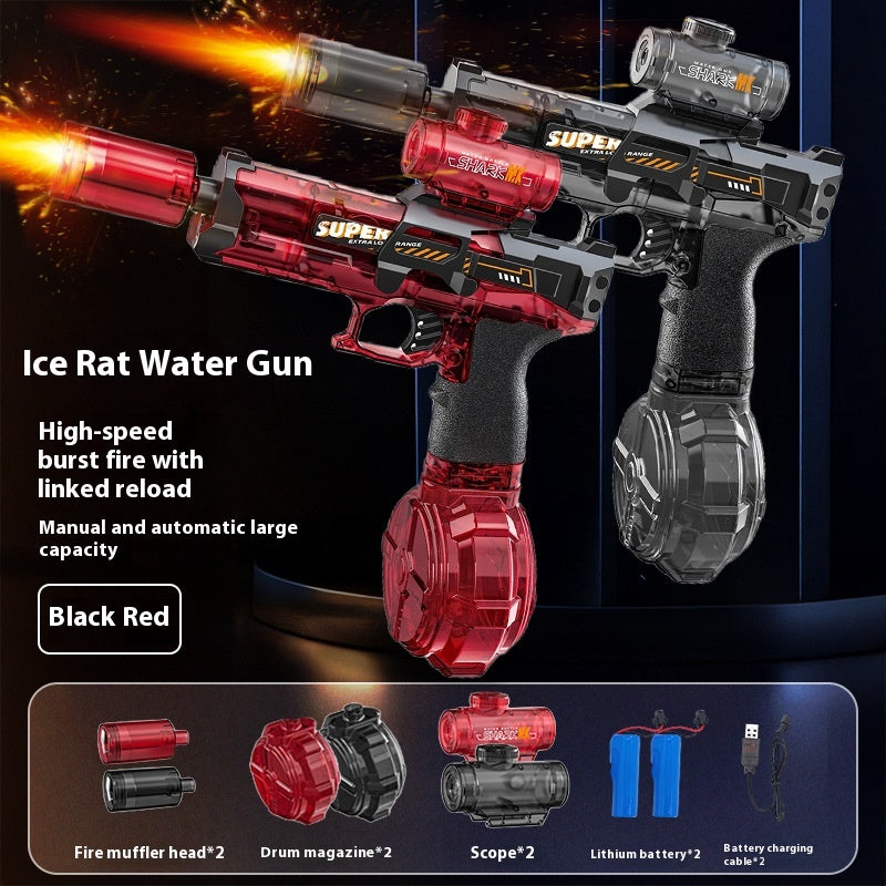 Electric Water Blaster Toy with LED Lights, Rechargeable (photo 14)