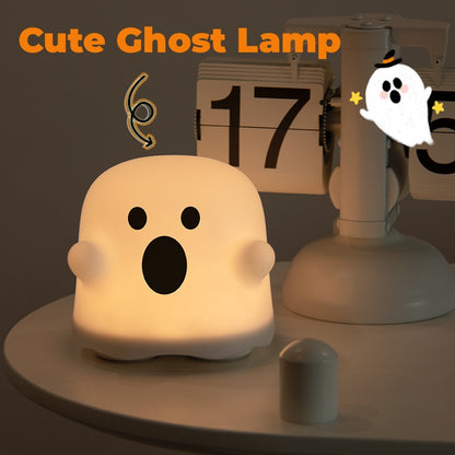 Silicone Face Night Light with Tap Control (photo 2)