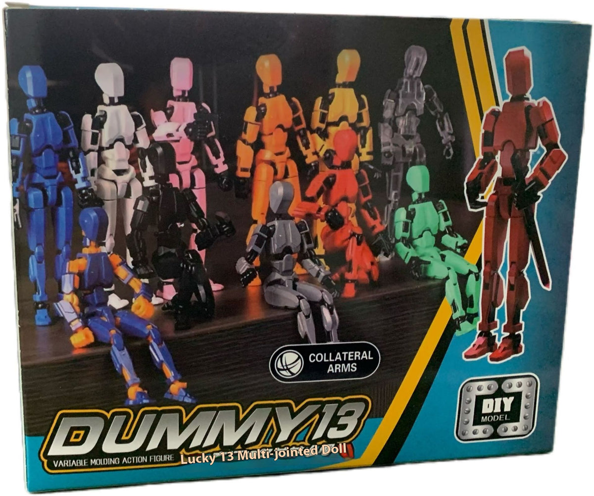 3D-Printed Articulated Robot Figure (photo 6)