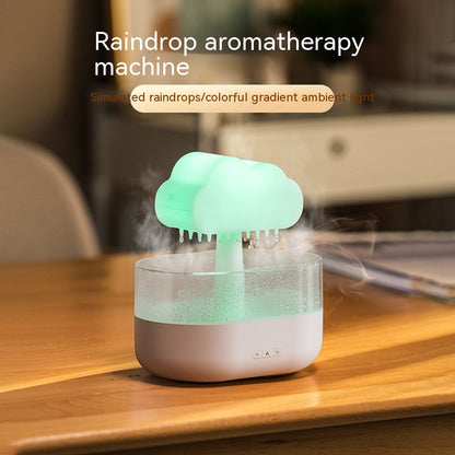USB Rain Cloud Humidifier with 7-Color Light (photo 7)