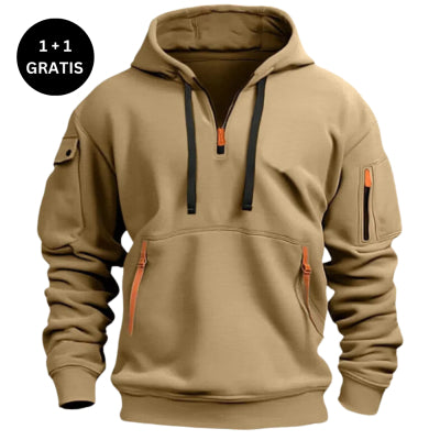 Unisex Drop-Shoulder Pullover Hoodie (photo 14)