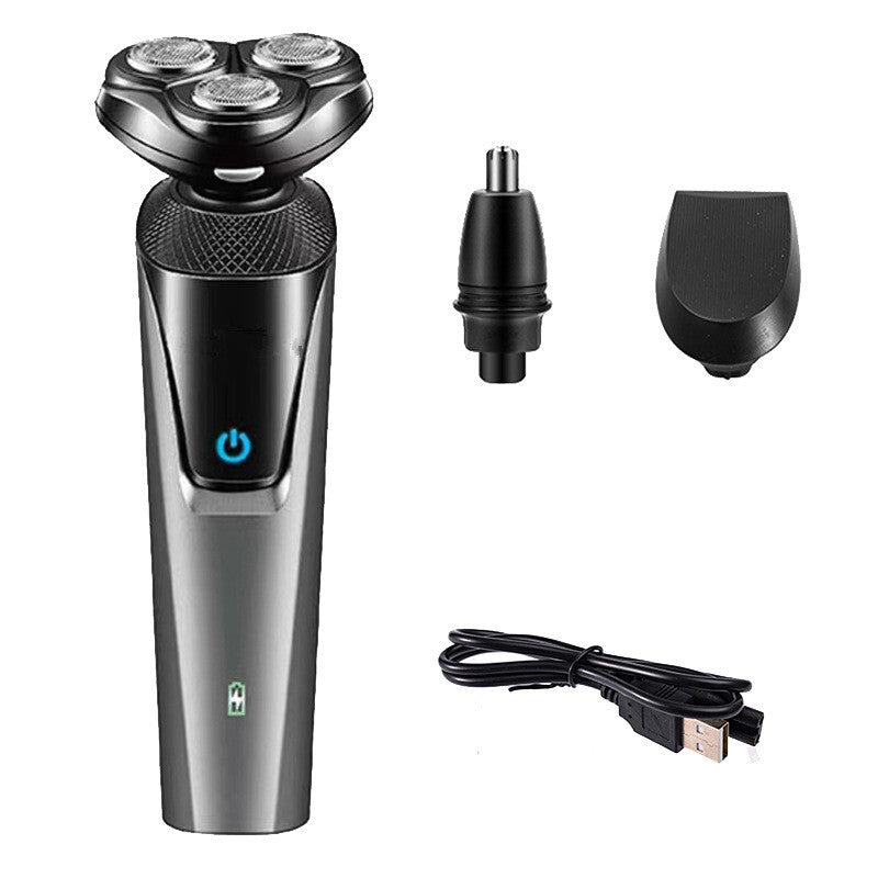 Rotary Electric Shaver with Pop-Up Trimmer, USB Rechargeable (photo 5)