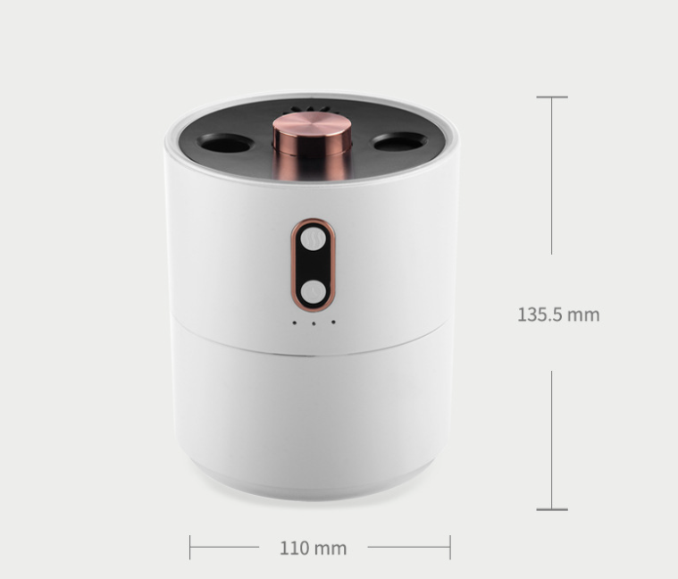 Volcano Flame Humidifier and Aroma Diffuser with Timer (photo 8)