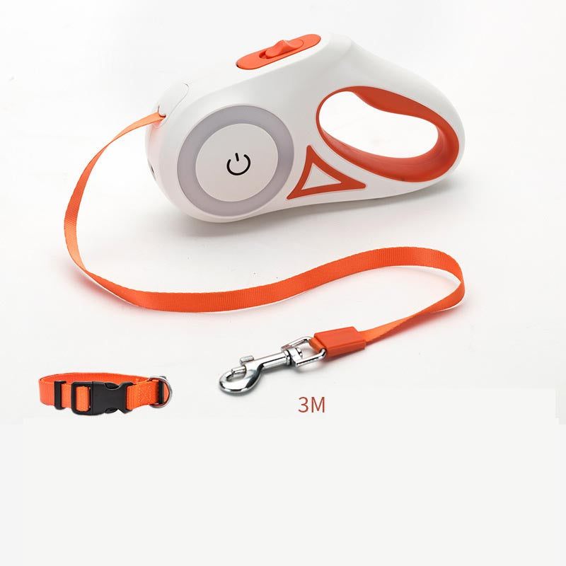 Retractable Dog Leash with LED Light, 3 m or 5 m (photo 12)