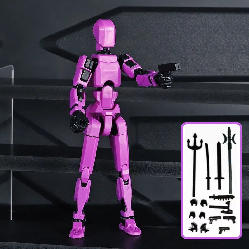 3D-Printed Articulated Robot Figure (photo 27)