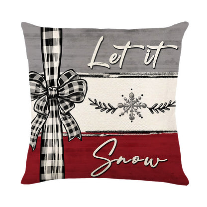 Christmas Throw Pillow Cover, 45 x 45 cm (photo 6)
