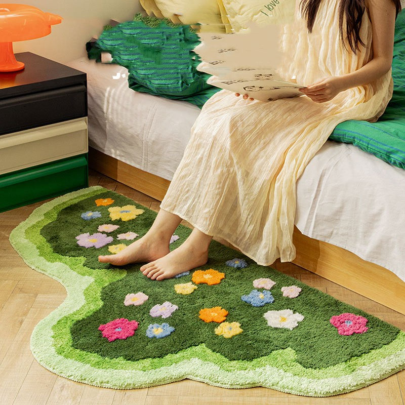 Green Grass Plant Area Rug (photo 4)