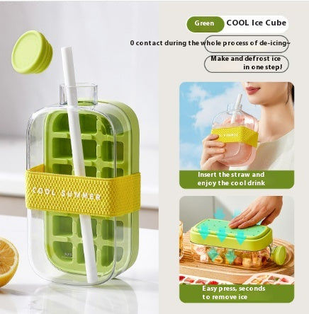 Quick Ice Cup Mold with Straw, 500 or 800 ml (photo 12)