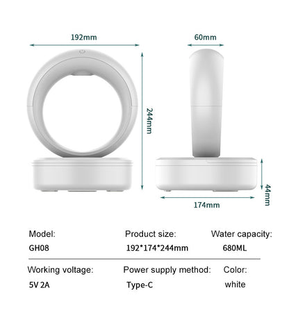 Anti-Gravity Water Drop Humidifier (photo 4)