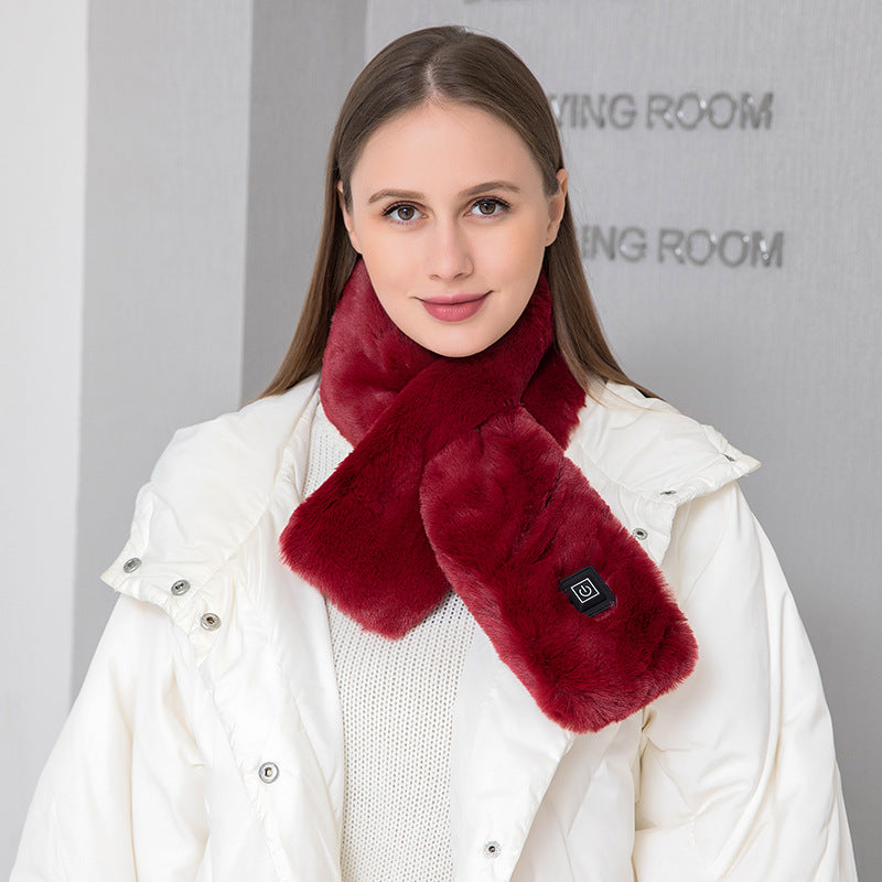 USB Heated Neck Scarf, 3 Heat Settings (photo 5)