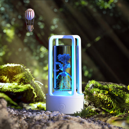 Acrylic or Crystal Night Lamp with Bluetooth Speaker (photo 26)