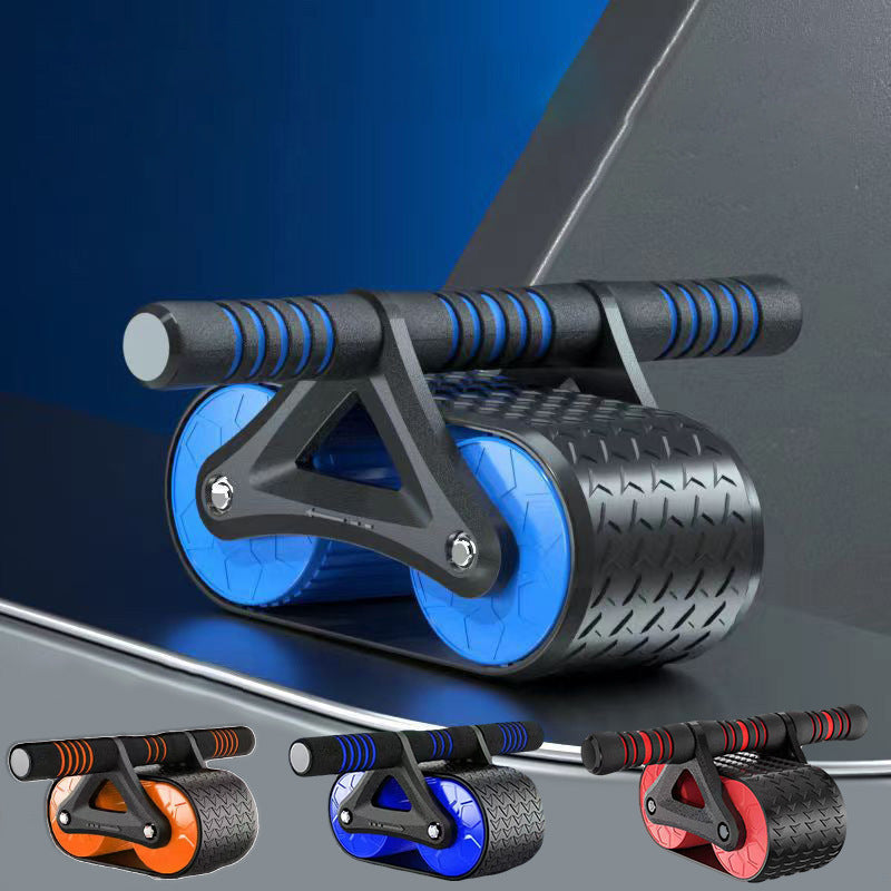 Automatic Rebound Double-Wheel Ab Roller with Knee Pad (photo 7)