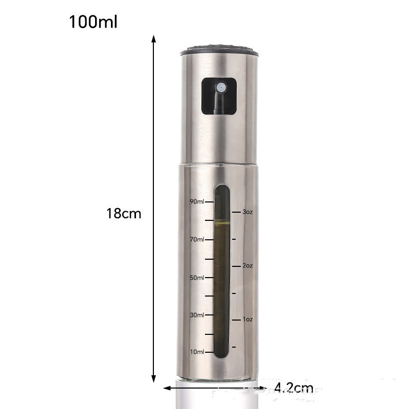 Press-Spray Oil Bottle for Kitchen and Grilling, 100 ml (photo 7)