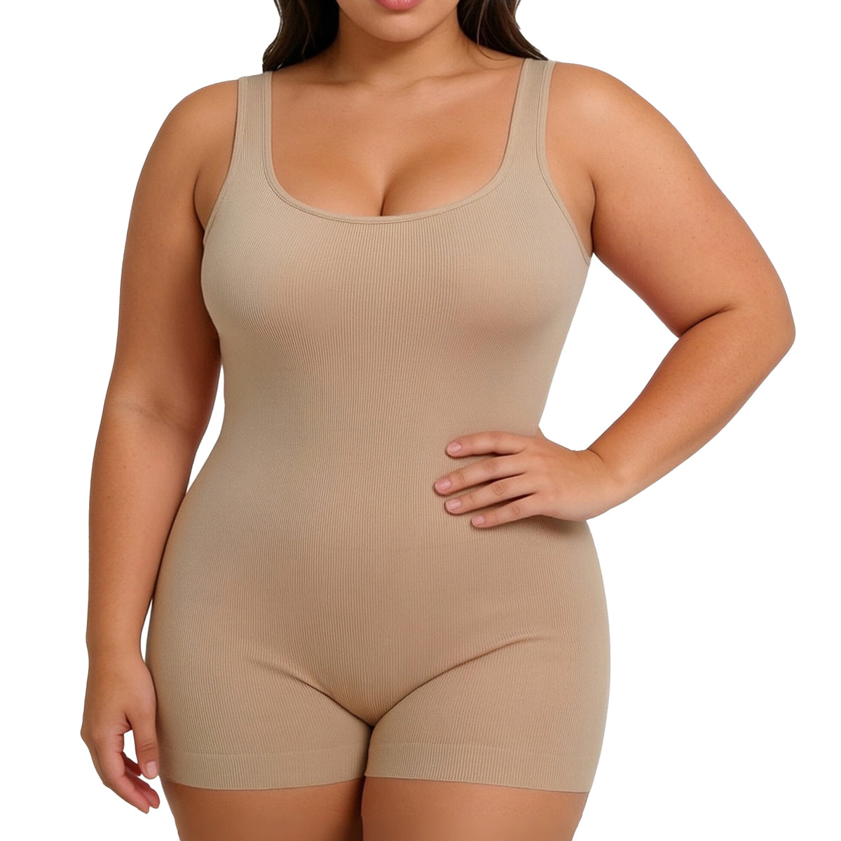 Women's Shapewear Bodysuit with Anti-Slip Bands (photo 11)
