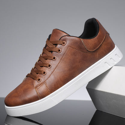 Men's Lace-Up Casual Flat Shoes (photo 8)