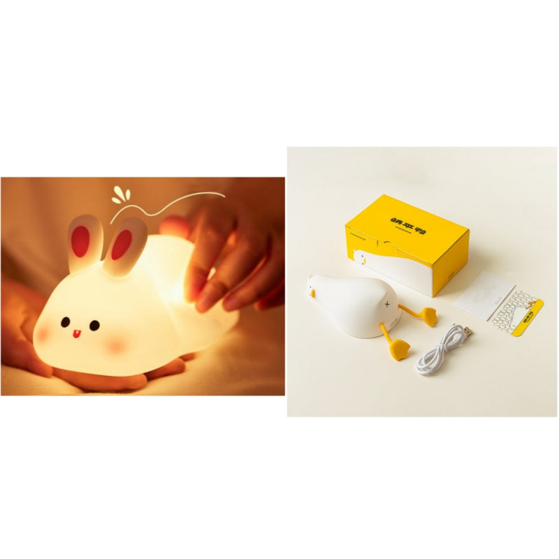 Silicone Animal Night Light with Timer (photo 13)