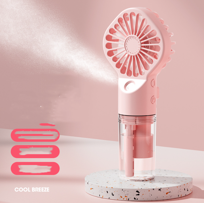 Rechargeable Handheld Mist Spray Fan (photo 12)