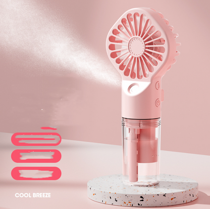 Rechargeable Handheld Mist Spray Fan (photo 12)