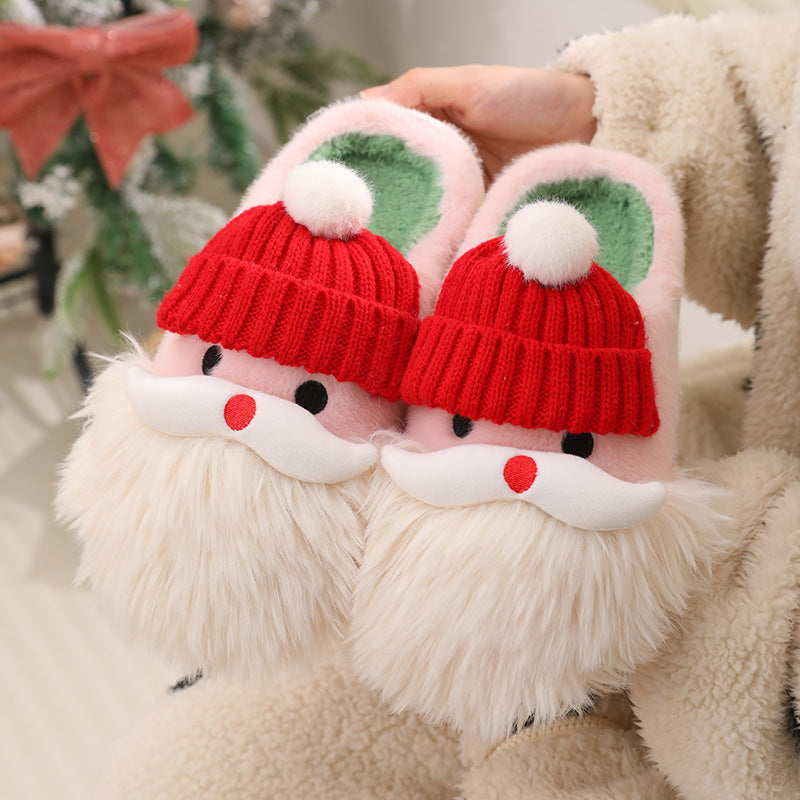 Santa Claus Plush Slippers (photo 5)