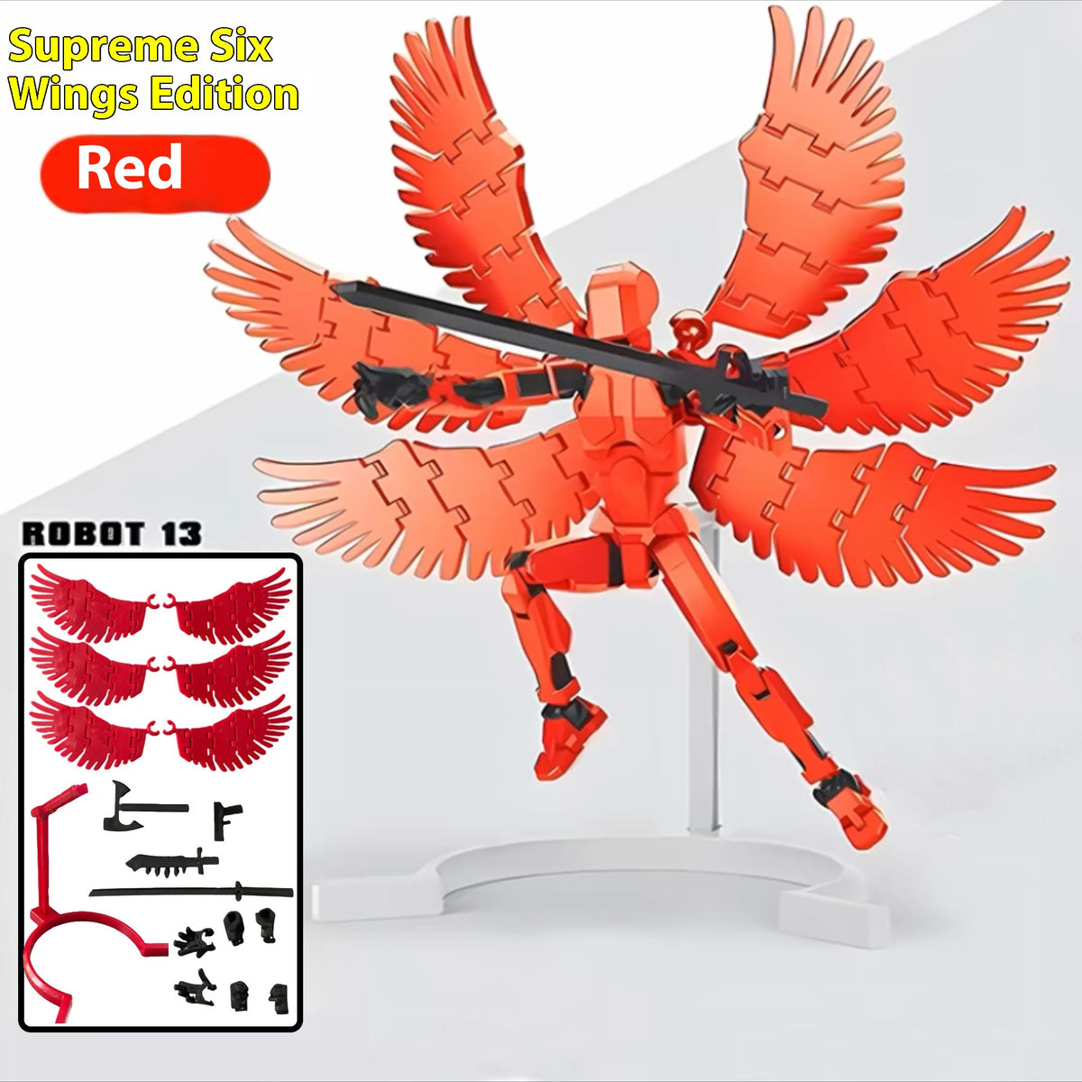 3D-Printed Articulated Robot Figure (photo 12)