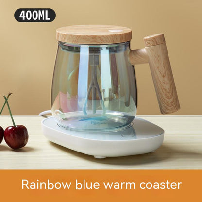 Self-Stirring Glass Coffee Mug, 400 ml (photo 48)