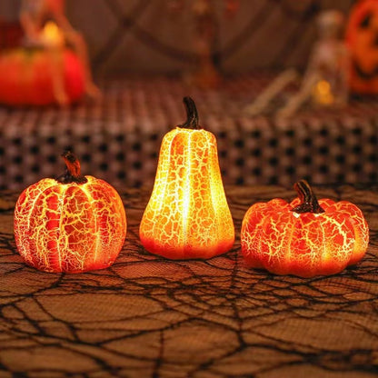 Halloween LED Pumpkin Candle Lamp (photo 6)