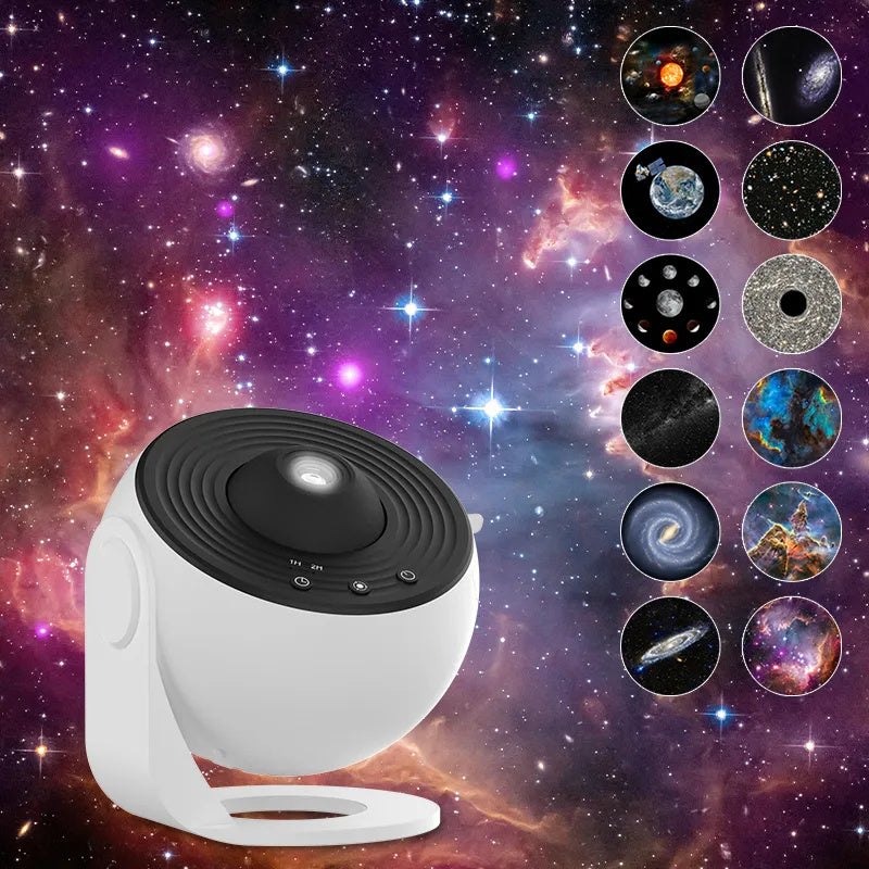 12-in-1 Rotating Galaxy Planetarium Projector (photo 2)