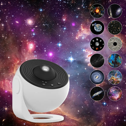 12-in-1 Rotating Galaxy Planetarium Projector (photo 2)